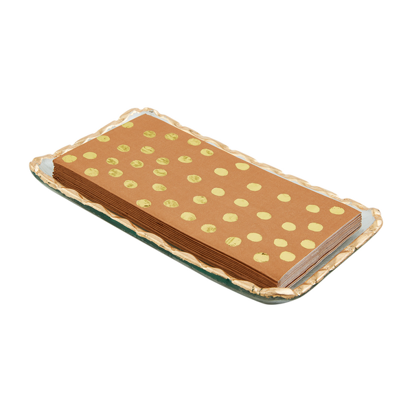 Gold Dot Guest Towel Set