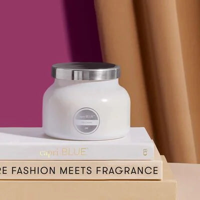 White Signature Jar - Volcano