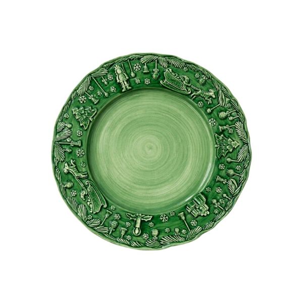 Fiabe di Natale Green Salad Plate