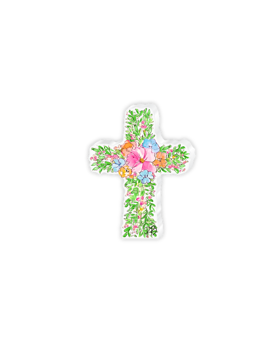 Small Acrylic Art-Handpainted Friendship Spring Floral