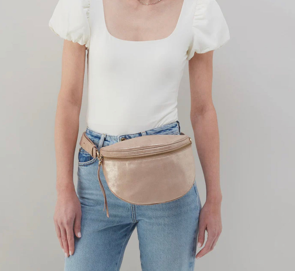 Juno Belt Bag - Gilded Beige
