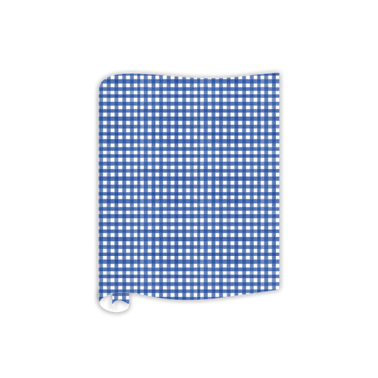 Blue Gingham Table Runner