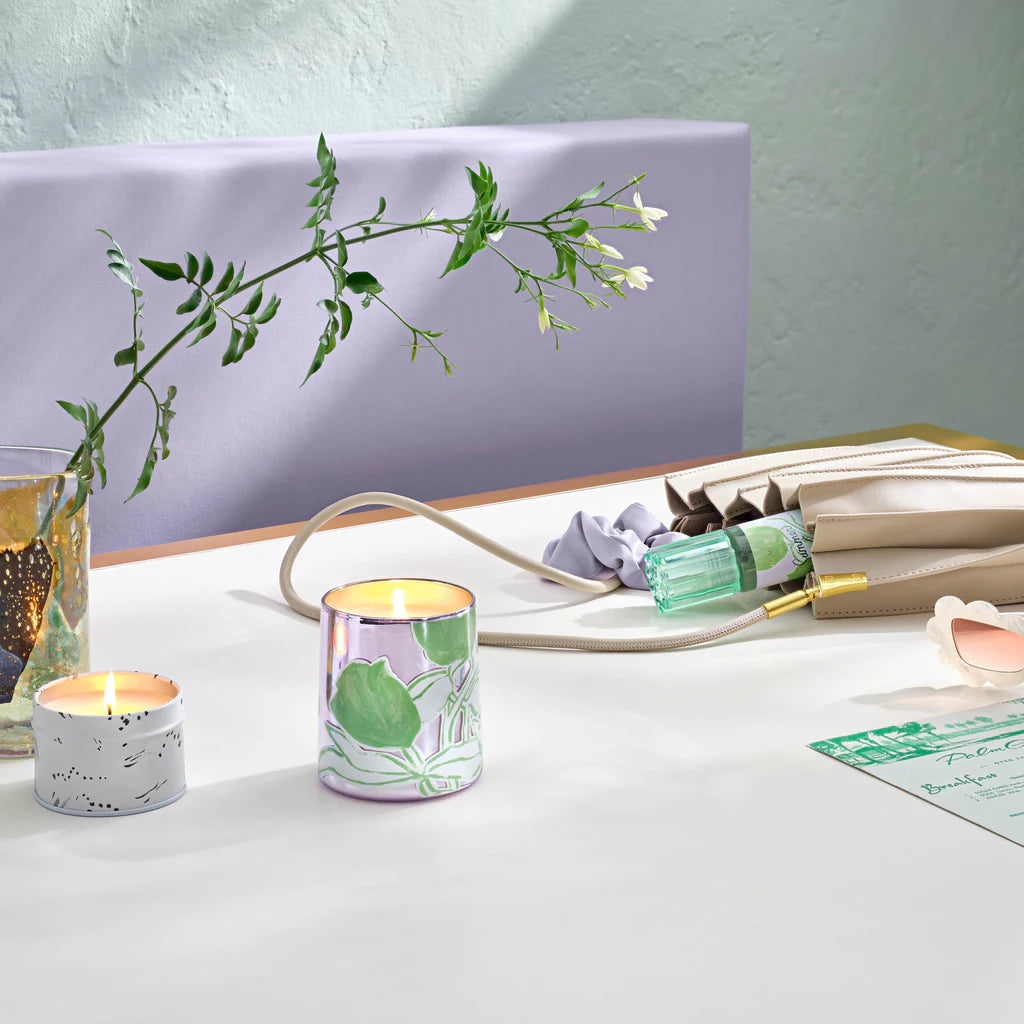 Summer Vine - Pearl Glass Candle
