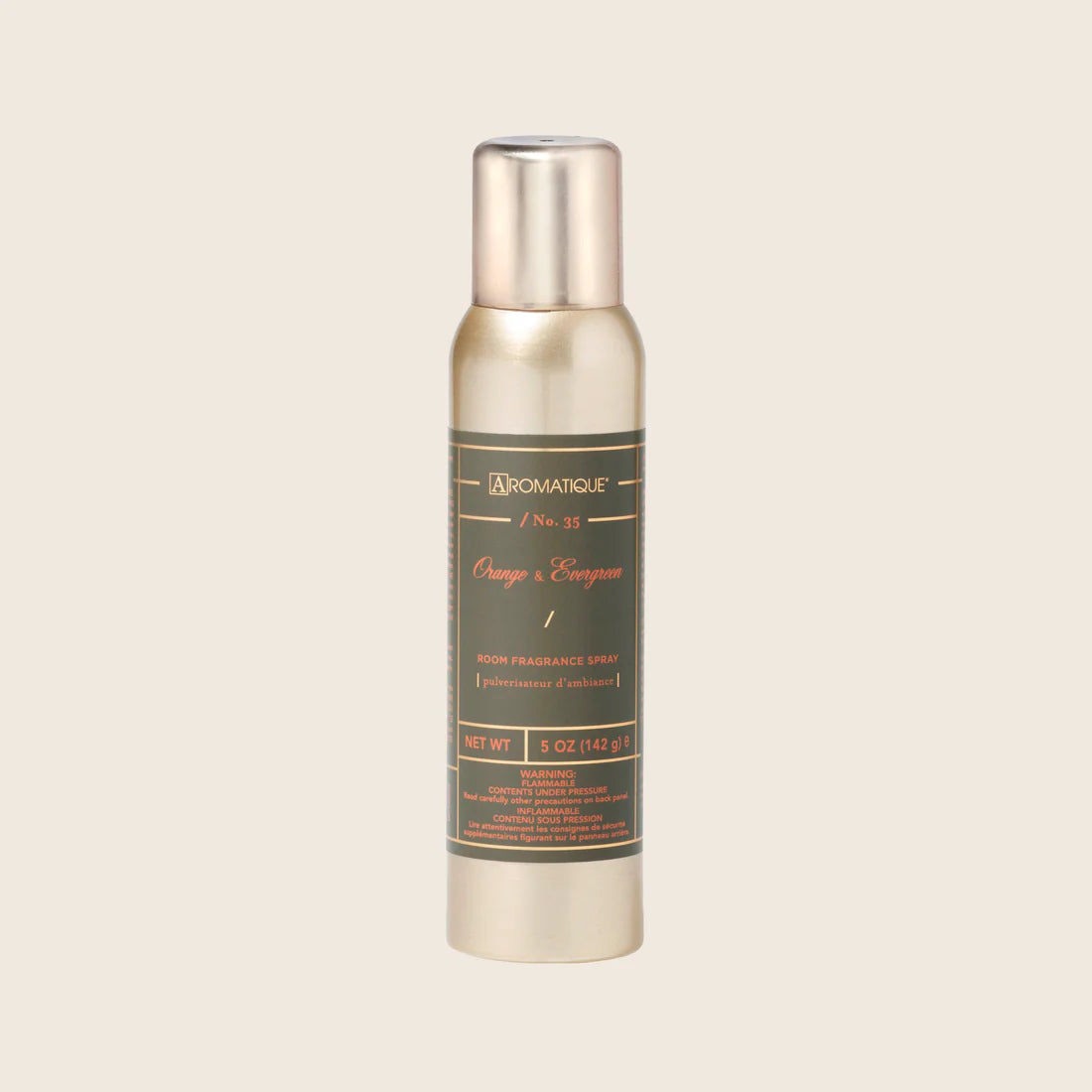Orange & Evergreen Aerosol Room Spray