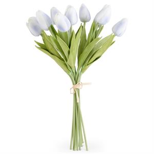13 Inch Blue Real Touch Mini Tulip Bundle