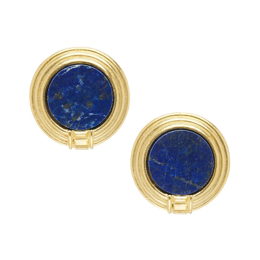 Roma Studs Blue Lapis