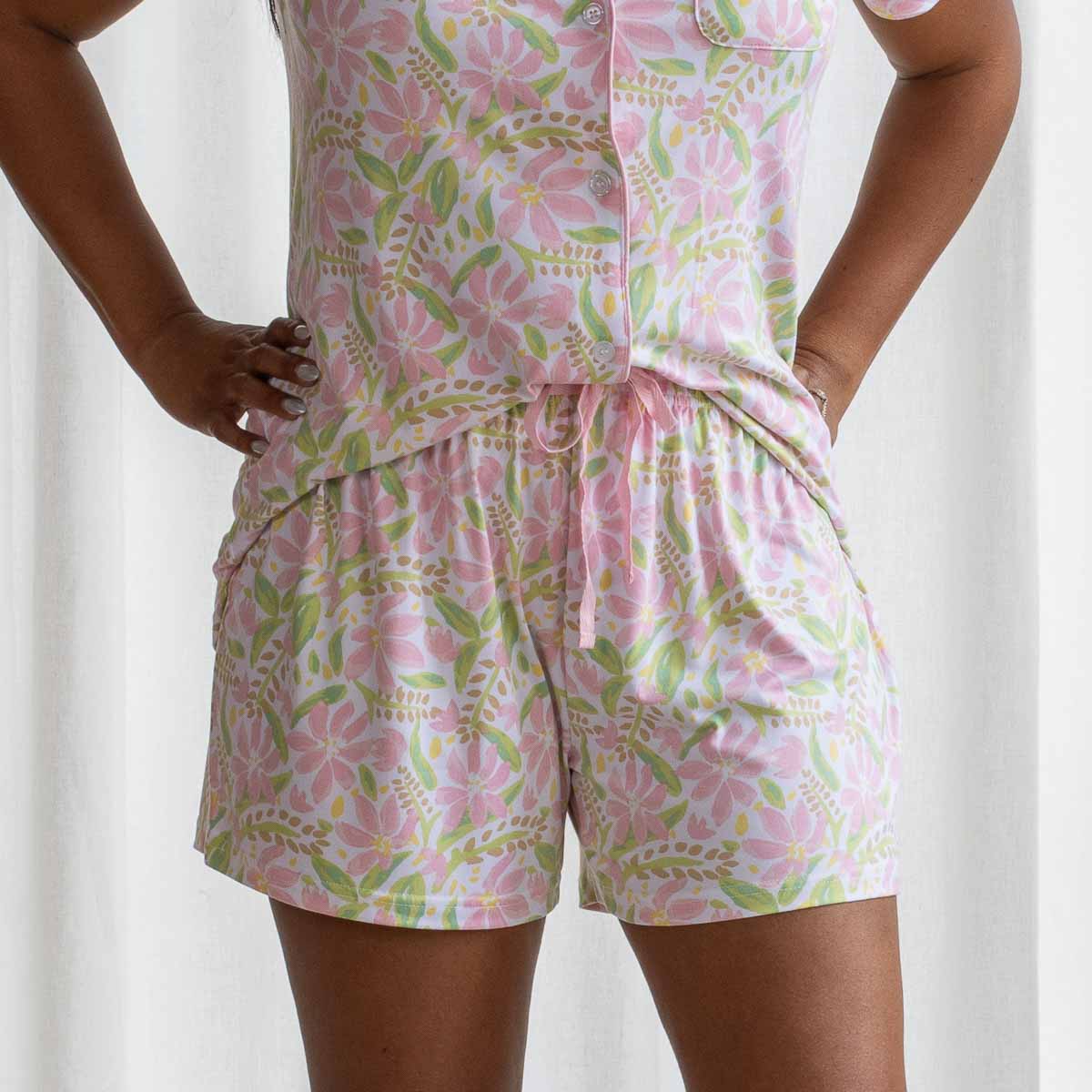 Sweet Pea Sleep Shorts Medium