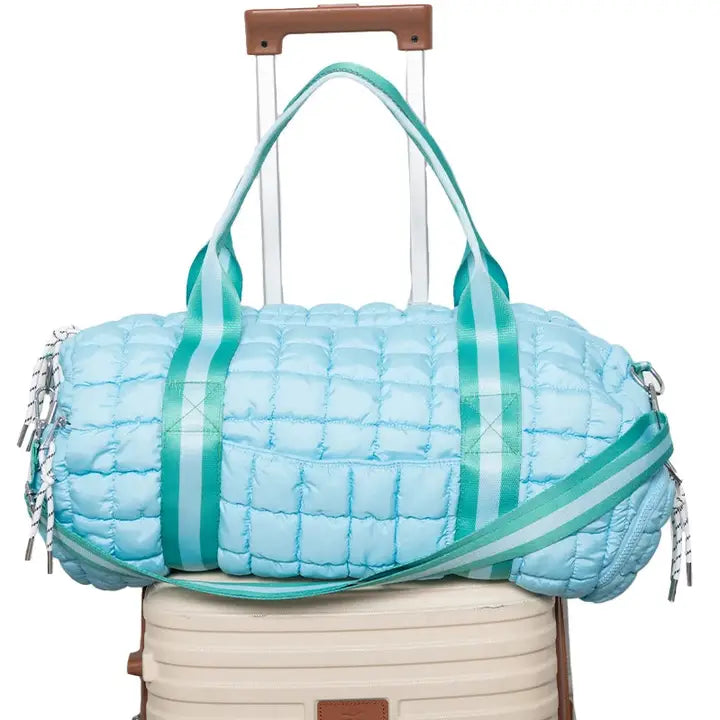 Striped Travel Bag