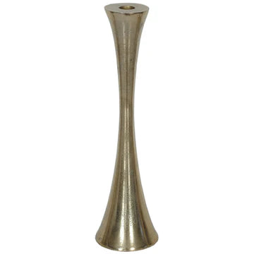 Candle Holder Aluminum Taper 14"