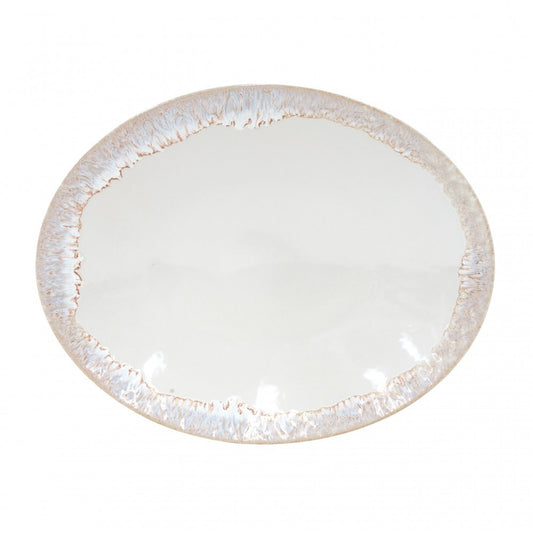 Taormina Oval Platter - White