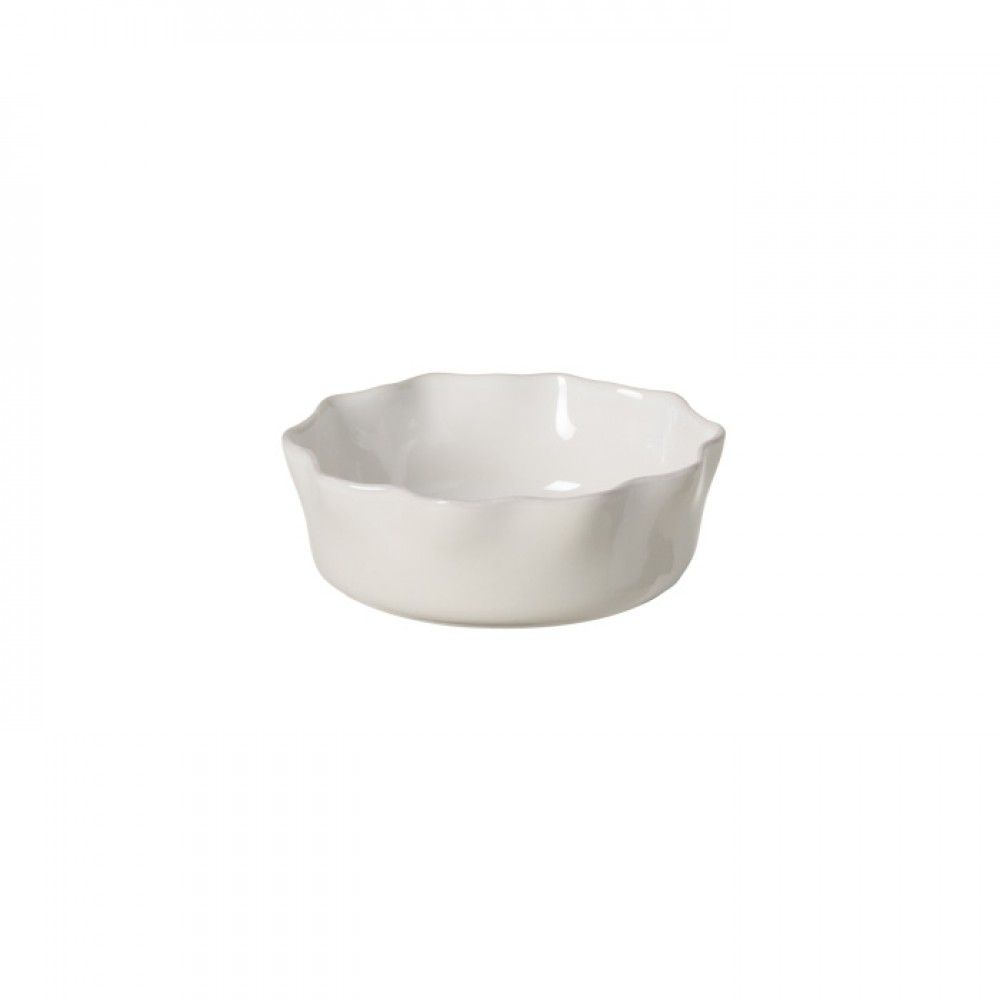 7" Cook & Host Pie Dish - White