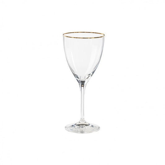 Sensa Clear Wine w/ Gold Rim