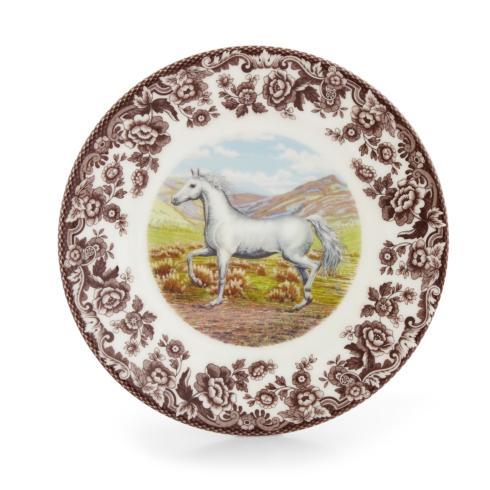 Woodland Salad Plates - Horses