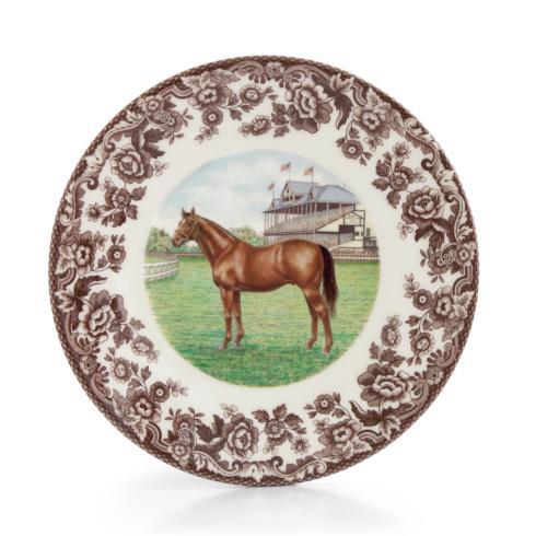 Woodland Salad Plates - Horses