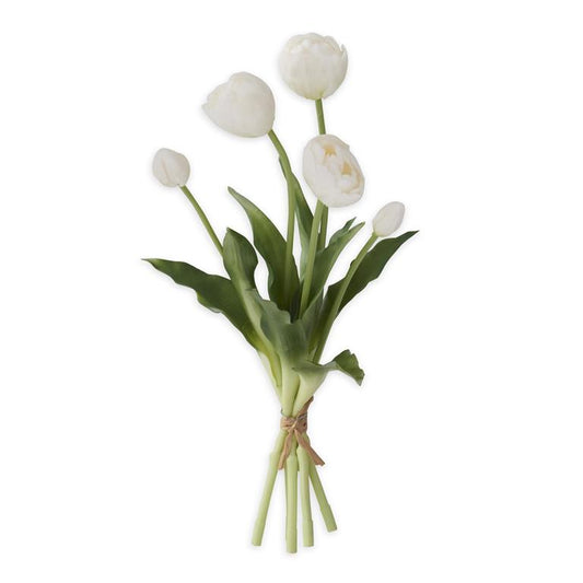 15 Inch  Real Touch Tulip Bud & Bloom Bundle