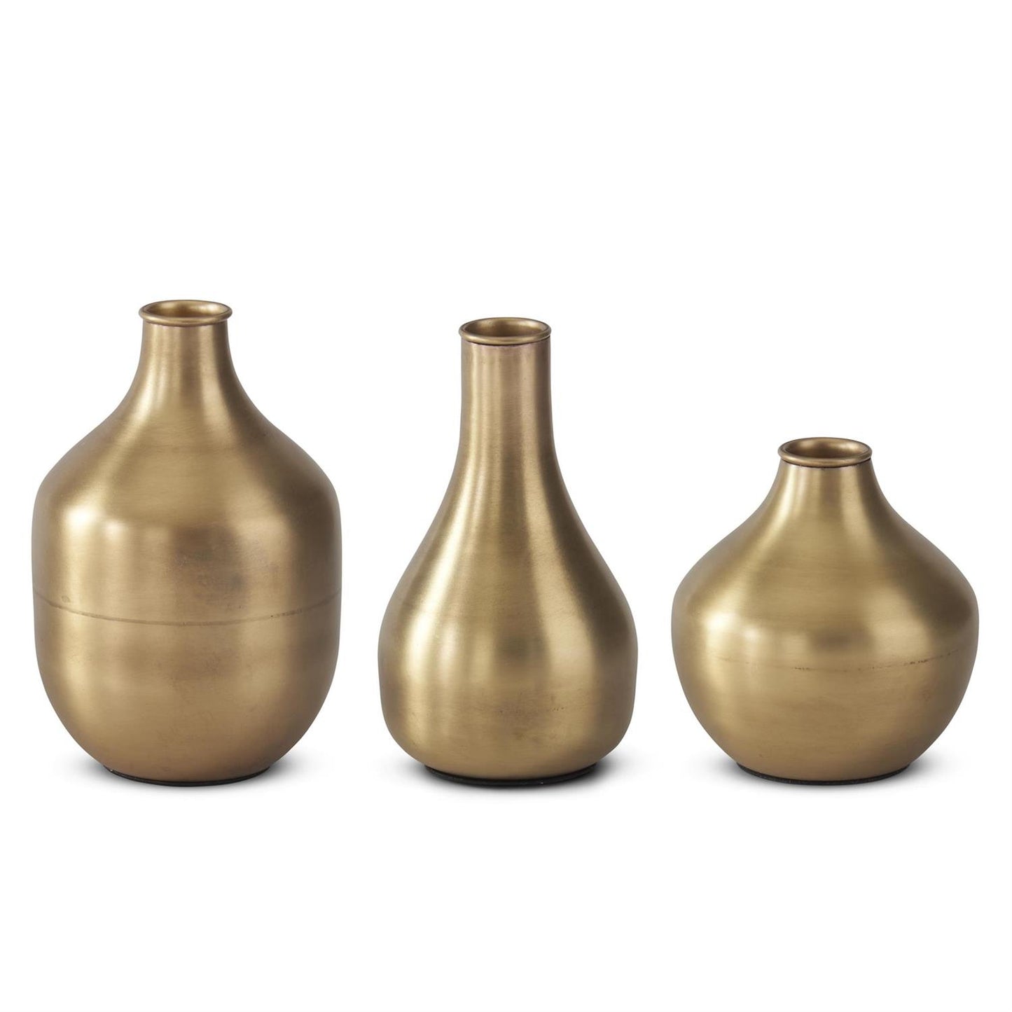 Antique Gold Vase Taper Candleholders - Assorted