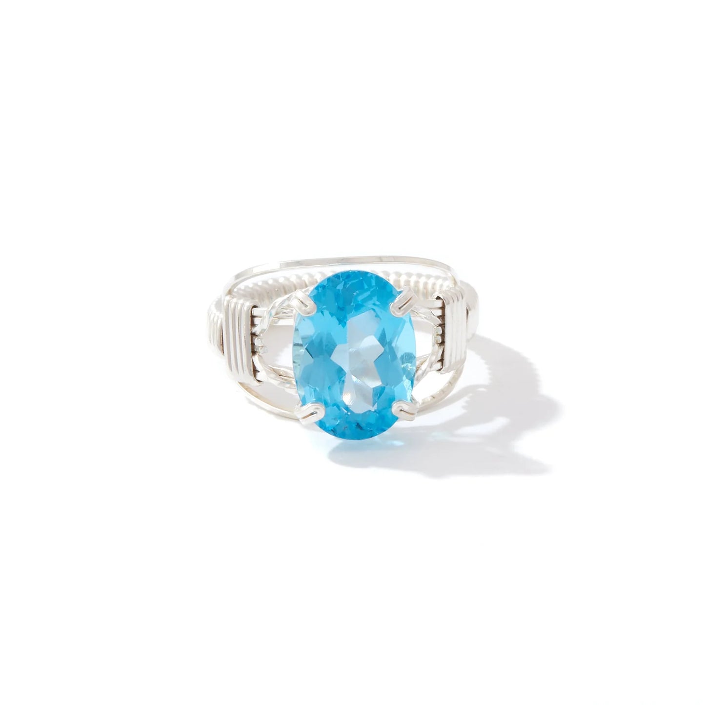 Blue Topaz Ring