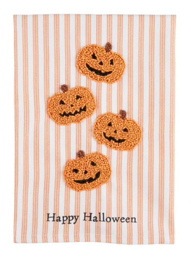 Pumpkin Halloween Bead Towel