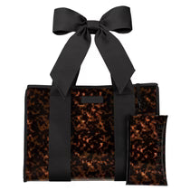 Tortoiseshell Bow Case Mate Bag