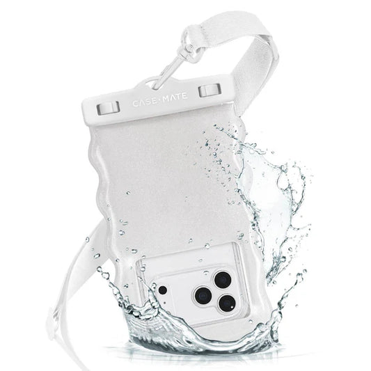 Waterproof Floating Wavy Pouch - Ivory