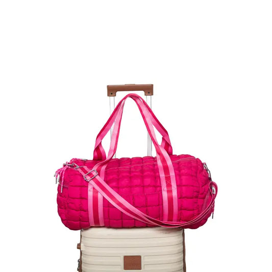 Striped Travel Bag