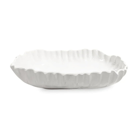 Vida Bloom Pinched Large Oval Bowl 2954