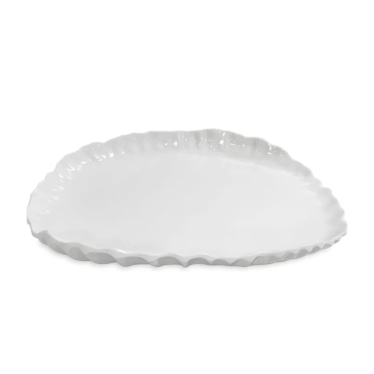 Vida Bloom Pinched Large Oval Platter 2955