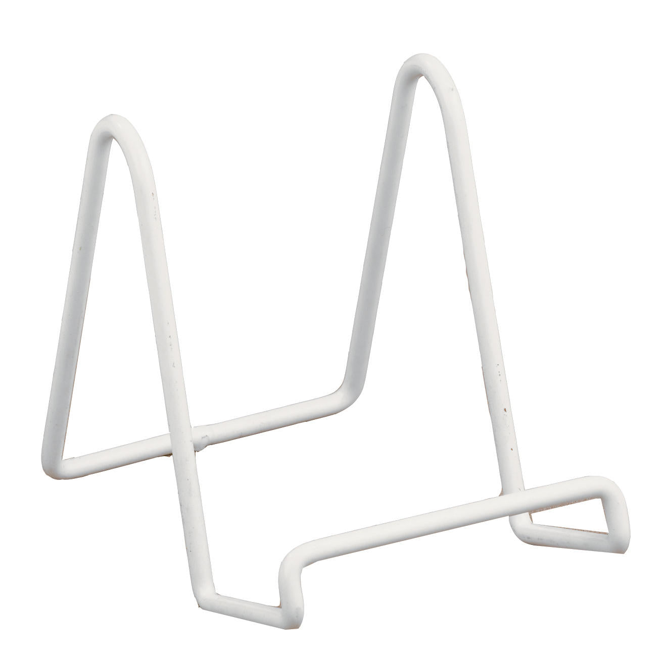 4 inch bright White Metal Wire Stand
