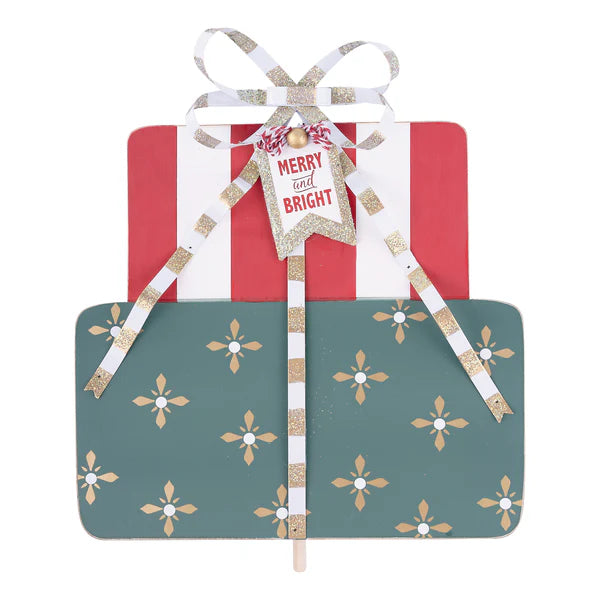 Merry & Bright Present Topper