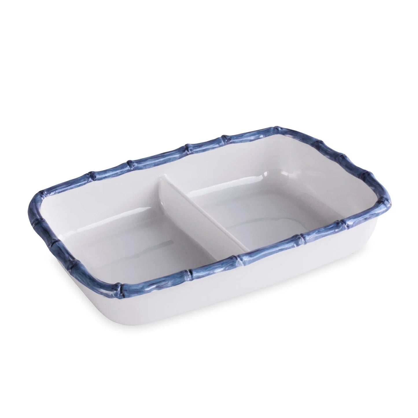 VIDA Bamboo Double Divided Dish