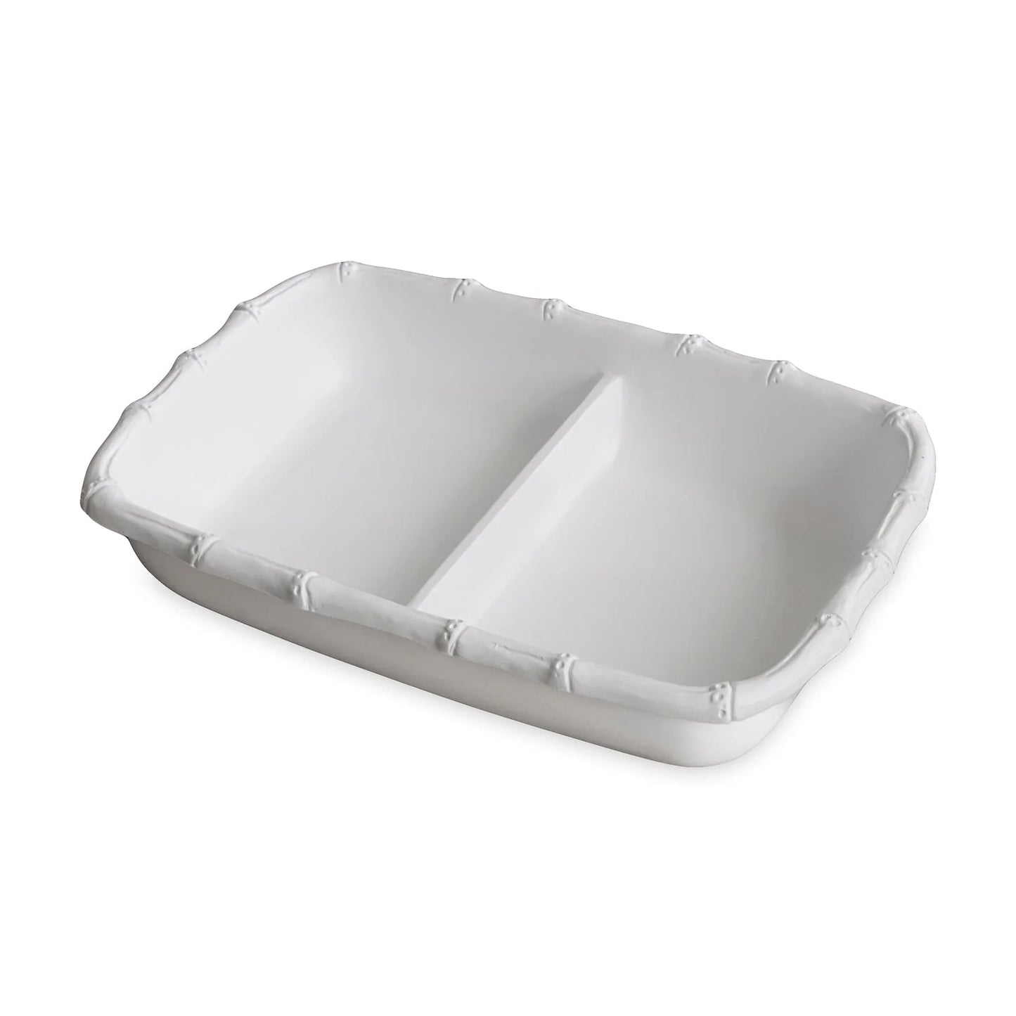 VIDA Bamboo Double Divided Dish