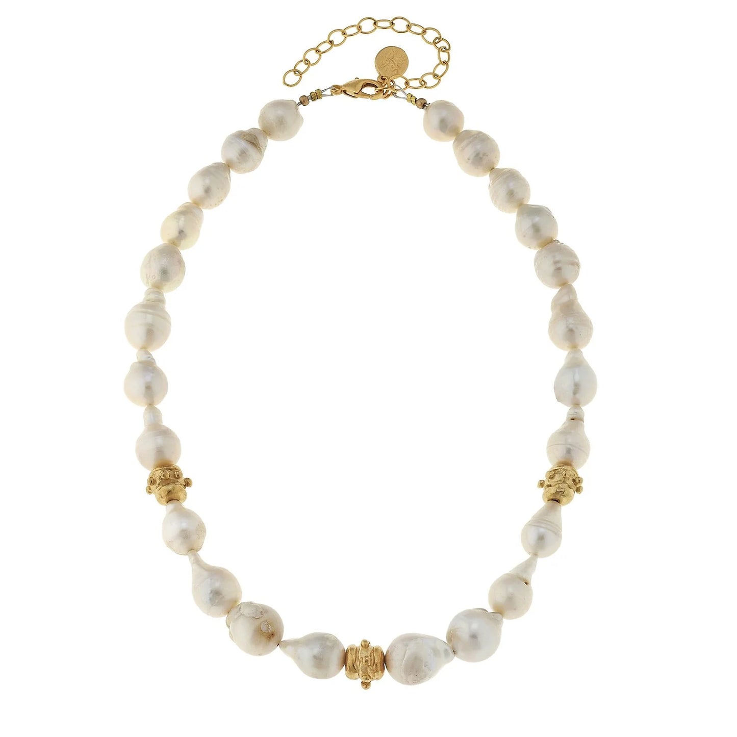 Baroque Pearl Bailey Necklace 3406