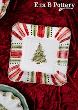 Square Cupcake Platter with Pedestal