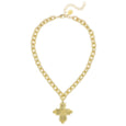 Pointed Cross Necklace