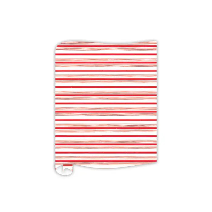 Candy Cane Stripe Pattern Table Runner