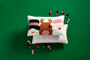 Santa and Friends Pillow