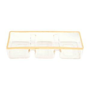Scallop & Marble Cloche Set