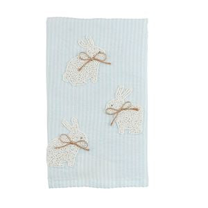 Easter Beaded Tea Towel