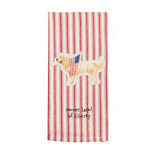Dog Patch Americana Towel