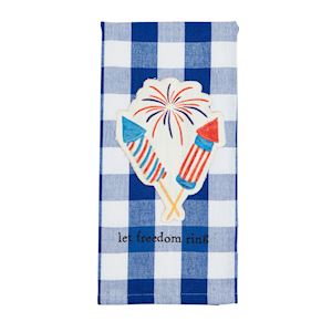 Firework Patch Americana Towel