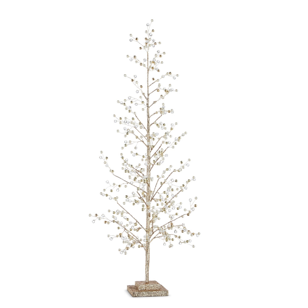 28" Crystal Champagne Tree