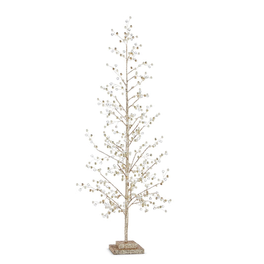 28" Crystal Champagne Tree