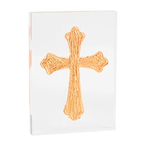 TALL ACRYLIC CROSS PLAQUE