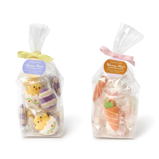 Easter Treats Vanilla Hand-Decorated Marshmallow Candy in Gift Bag