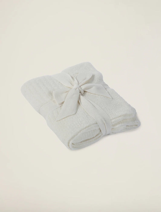 CCL Ribbed Baby Blanket Pearl