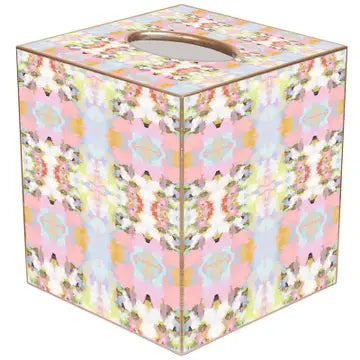 Brooks Avenue Pink Laura Park Handmade Tissue Box Cover