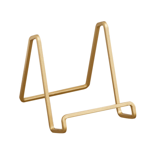 6" Gold Square Wire Stand