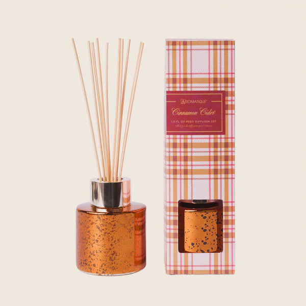 Cinnamon Cider - Plaid Mini Reed Diffuser Set