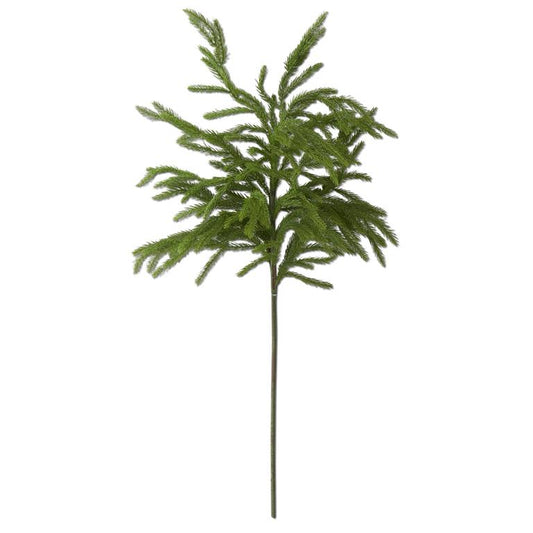 32 Inch Real Touch Norfolk Pine Branch Stem
