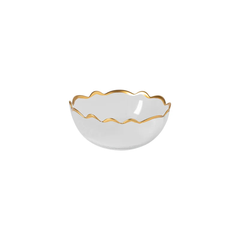 Francesca Glass Rimmed Soup/Cereal Bowl